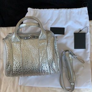 ⚠️SOLD⚠️Alexander Wang Rocco bag sliver